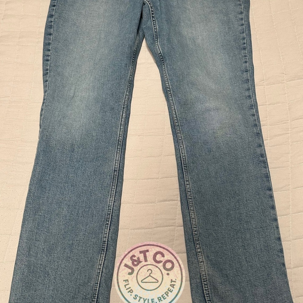 Lee Blue Straight Leg Jeans Classic Denim
